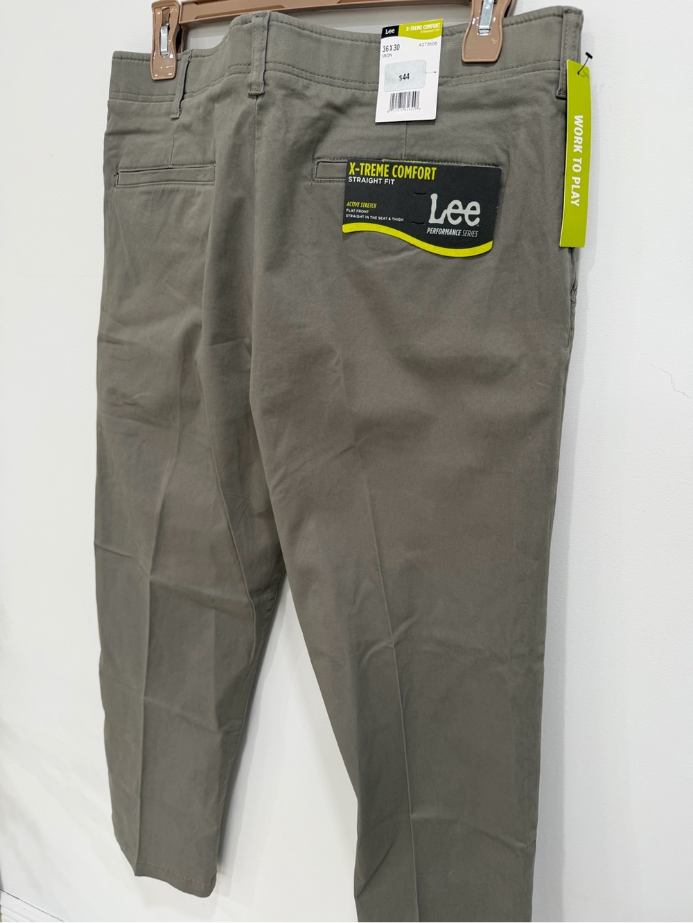 Lee Men's X-Treme Comfort Straight Fit Pants - Olive